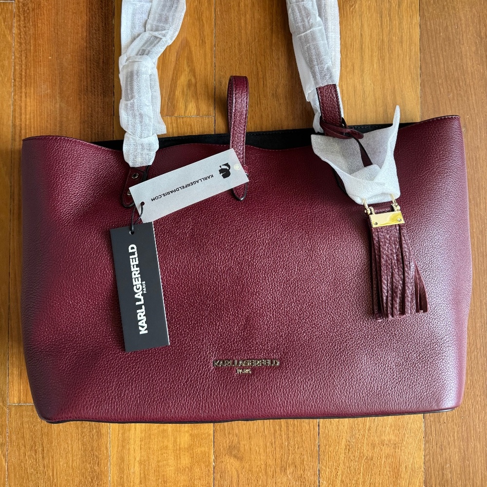 New - Karl Lagerfeld - red beauty with tags